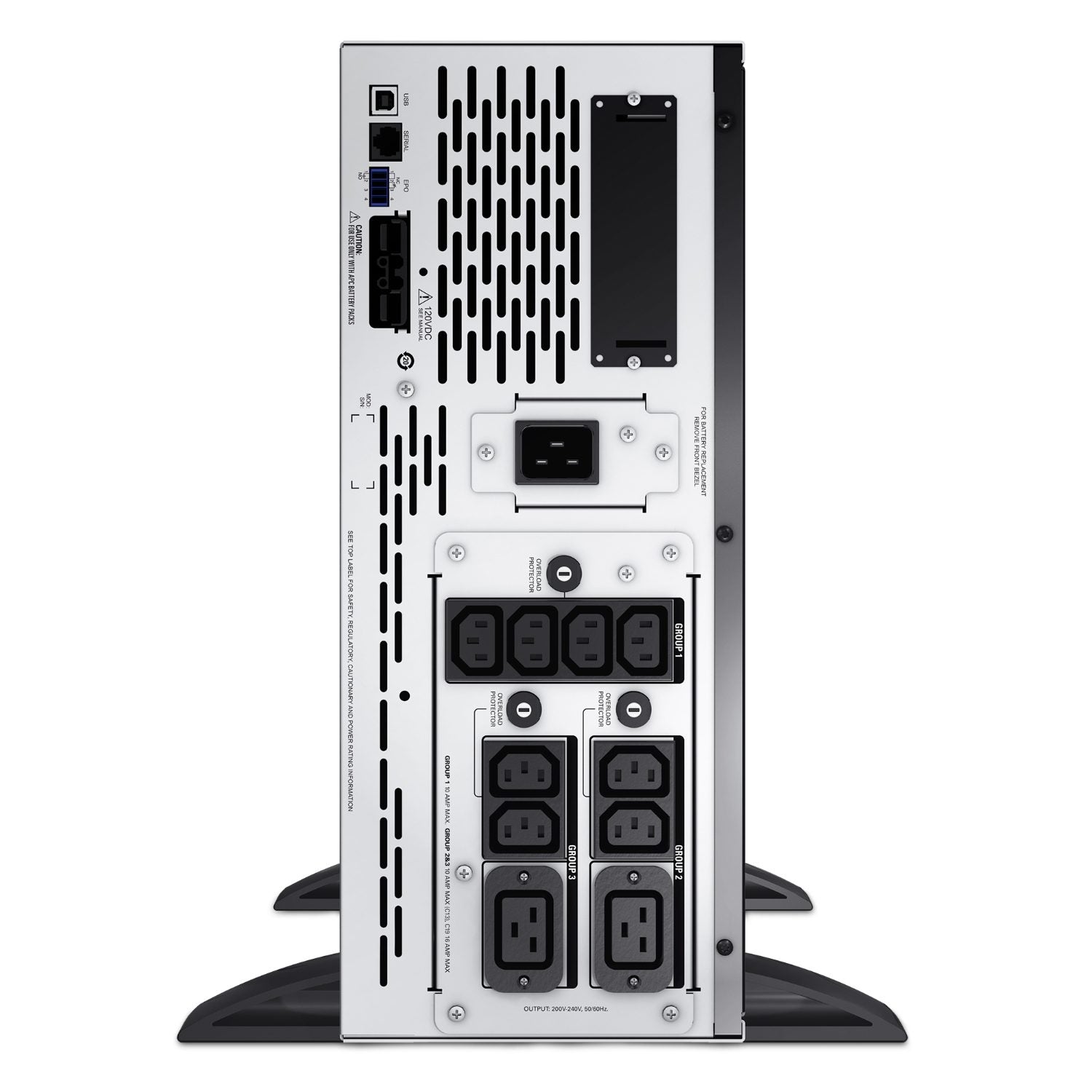 APC Smart-UPS X SMX 2200VA 4U Rack/Tower Convertible UPS — 208-230V, SmartSlot, Extended Runtime Capable