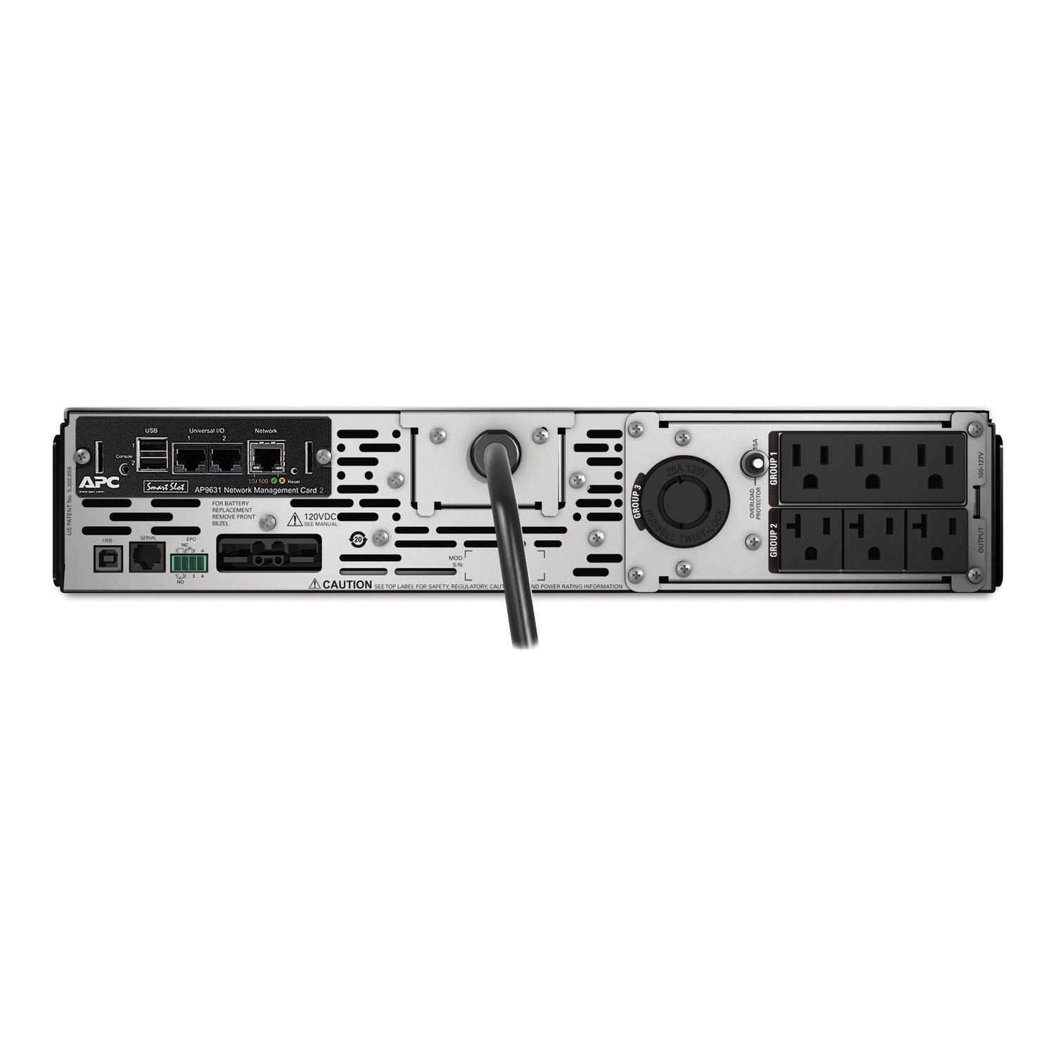 APC Smart-UPS X SMX 2kVA 2U Rack/Tower Convertible UPS — 120V (100-127V), Network Card, Extended Runtime Capable, TAA Co