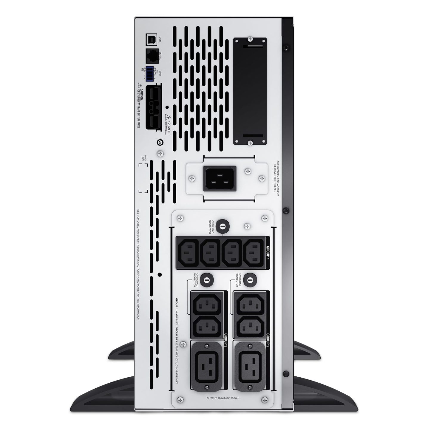 APC Smart-UPS X SMX 3kVA 4U Rack/Tower Convertible UPS — 208-230V, SmartSlot, Extended Runtime Capable