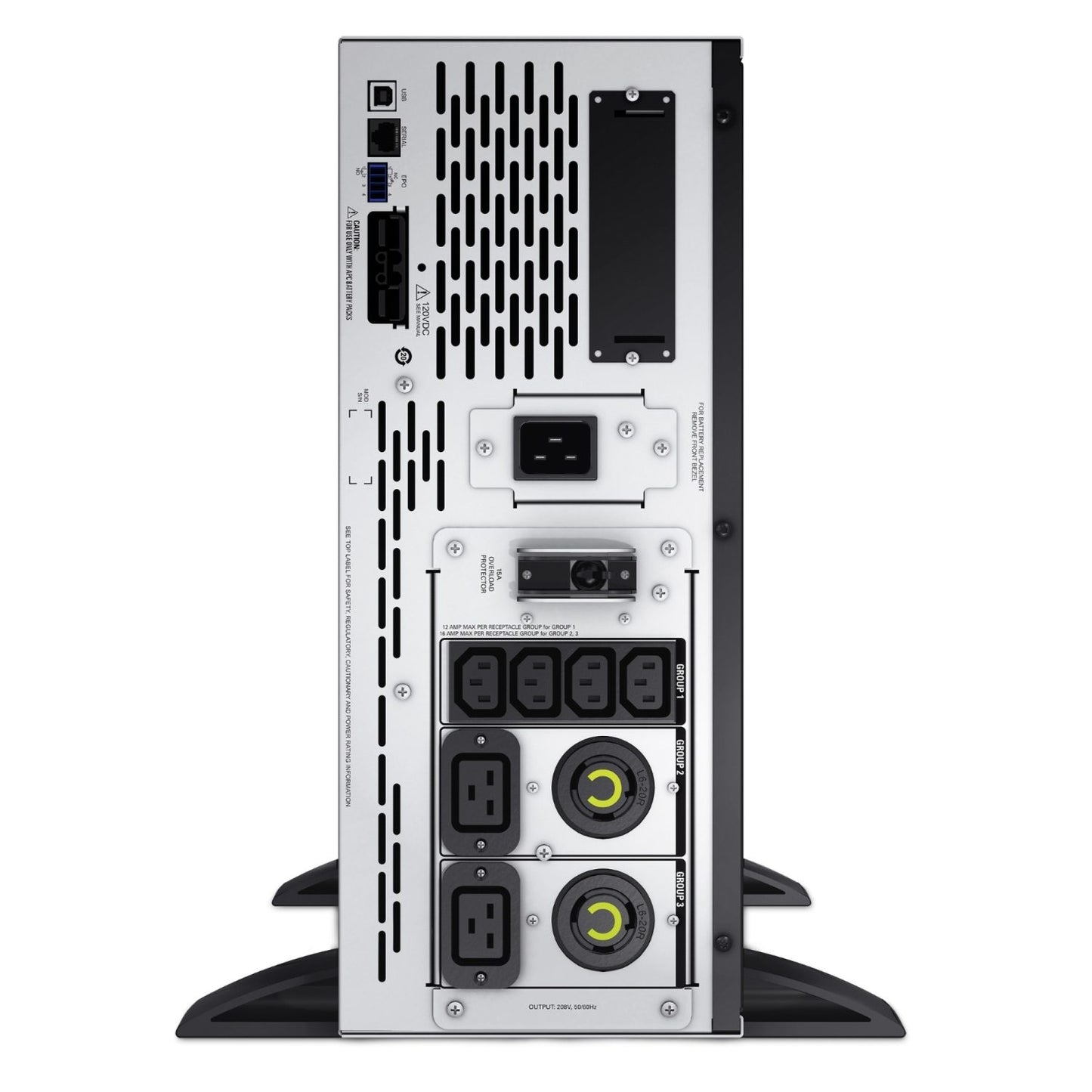 APC Smart-UPS X SMX 3kVA 4U Rack/Tower Convertible UPS — 208V, SmartSlot, Extended Runtime Capable