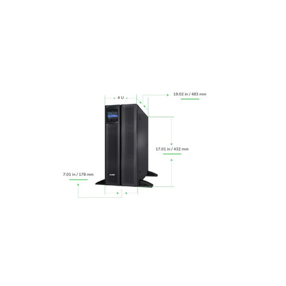 APC Smart-UPS X SMX 3kVA 4U Rack/Tower Convertible UPS — 120V (100-127V), Network Card, Extended Runtime Capable