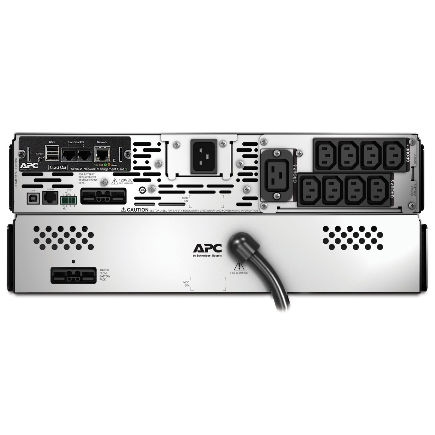 APC Smart-UPS X SMX 3kVA 2U Rack/Tower Convertible UPS — 208-230V, Network Card, Extended Runtime Capable
