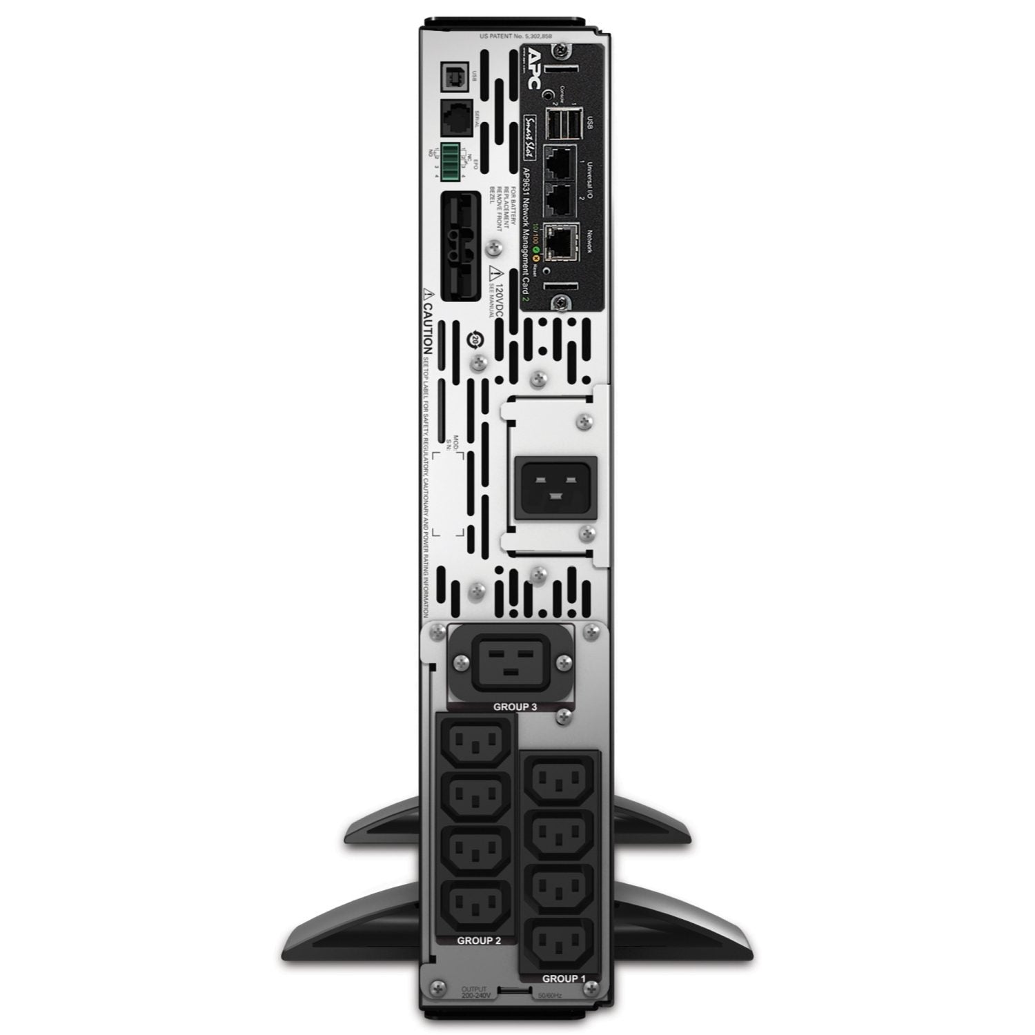 APC Smart-UPS X SMX 3kVA 2U Rack/Tower Convertible UPS — 208-230V, Network Card, Extended Runtime Capable