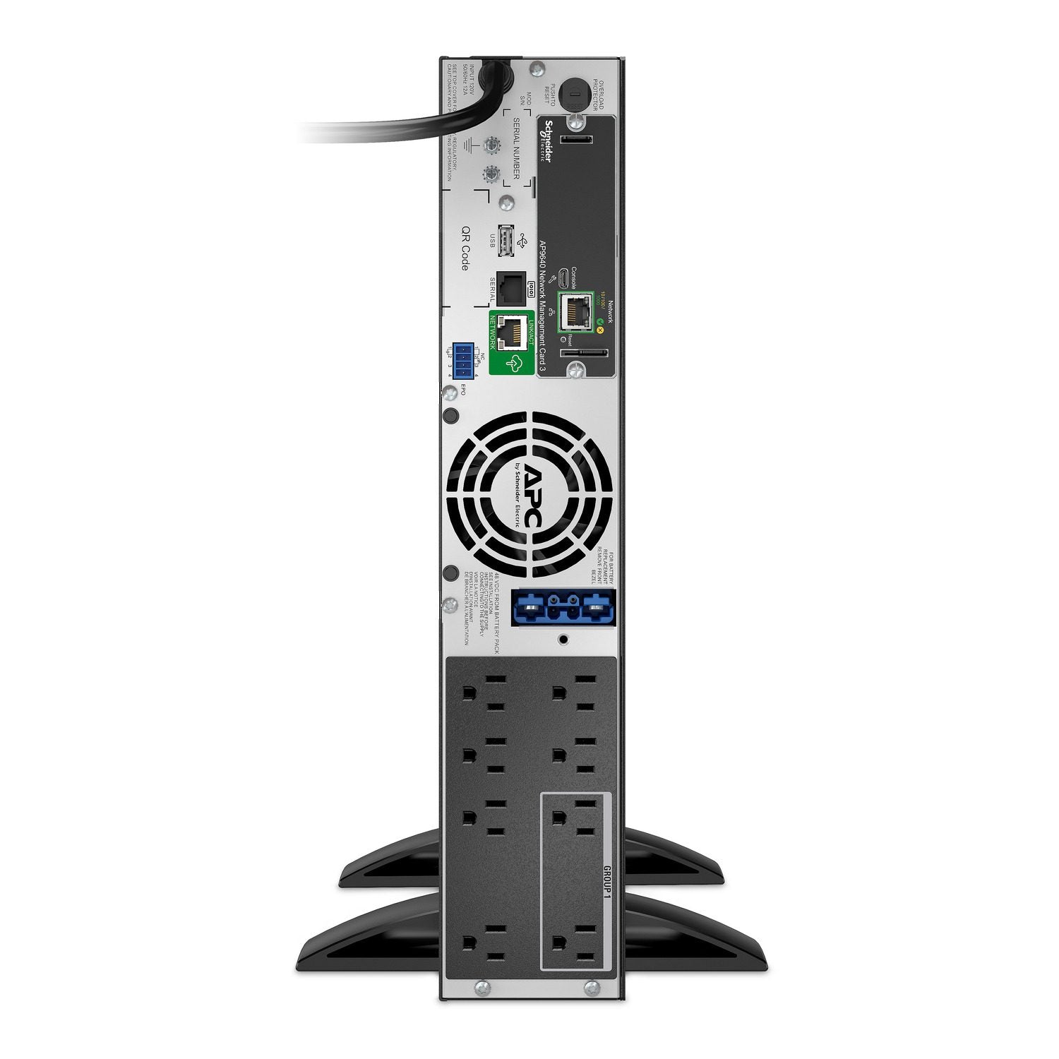 APC Smart-UPS X SMX 750VA 2U Rack/Tower Convertible UPS — 120V, Network Card, Extended Runtime Capable