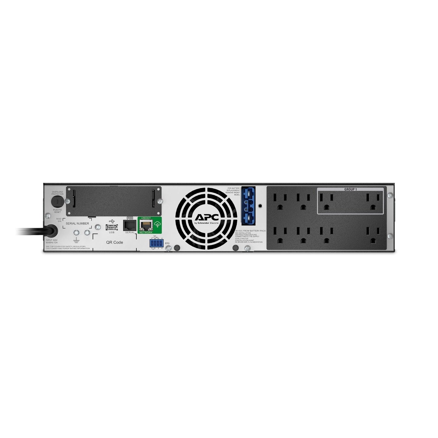 APC Smart-UPS X SMX 750VA 2U Rack/Tower Convertible UPS — 120V, SmartSlot, Extended Runtime Capable, TAA Compliant