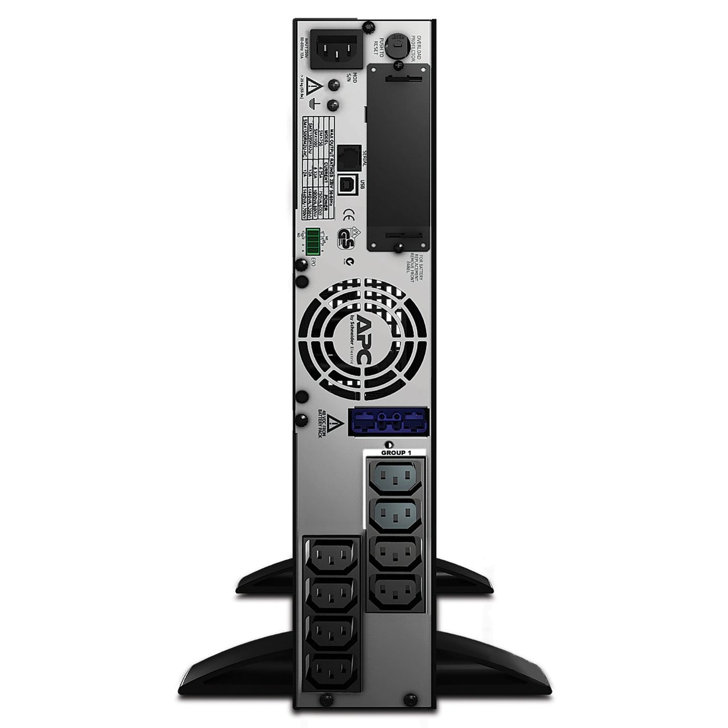 APC Smart-UPS X SMX 750VA 2U Rack/Tower Convertible UPS — 230V, SmartSlot, Extended Runtime Capable