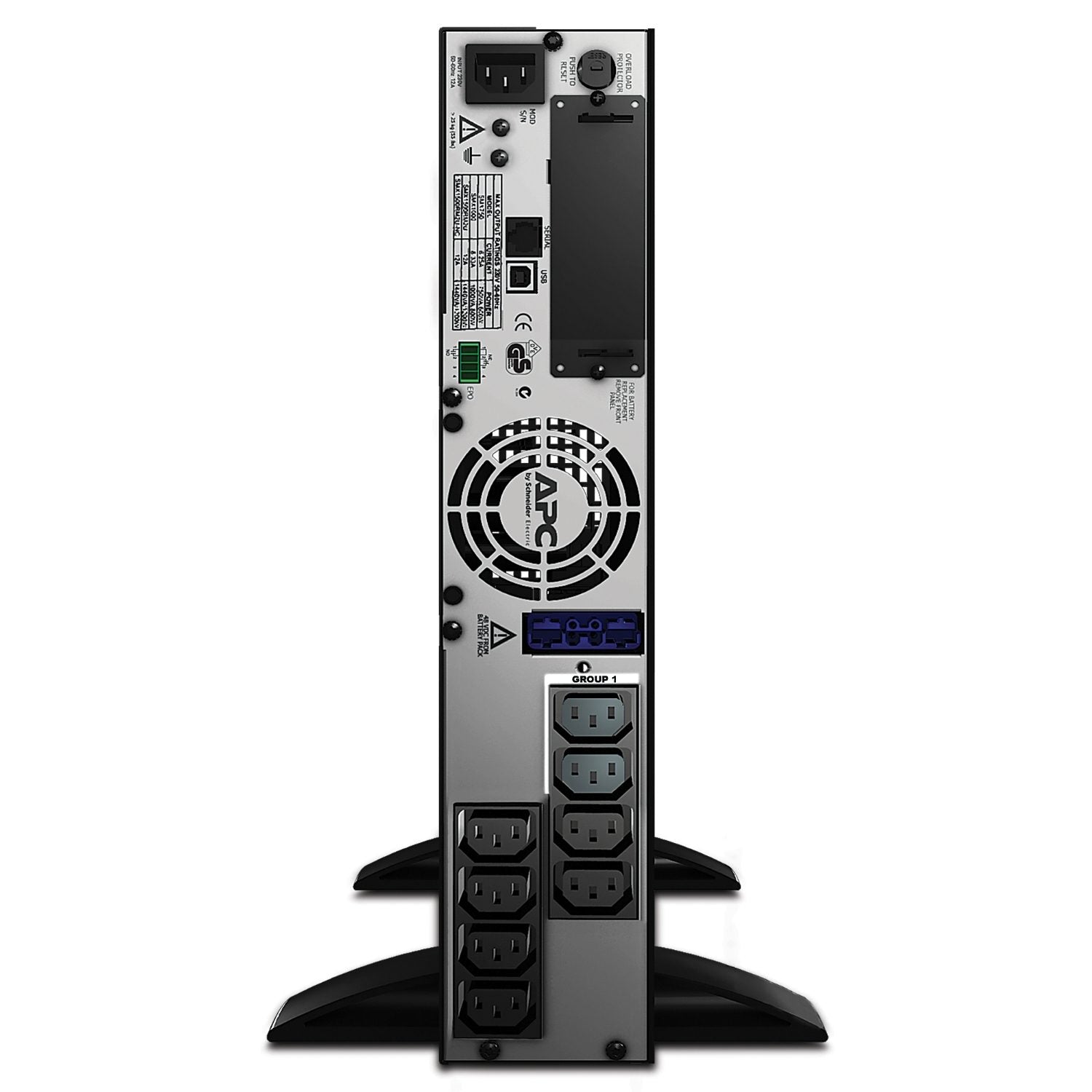APC Smart-UPS X SMX 750VA 2U Rack/Tower Convertible UPS — 230V, SmartSlot, Extended Runtime Capable