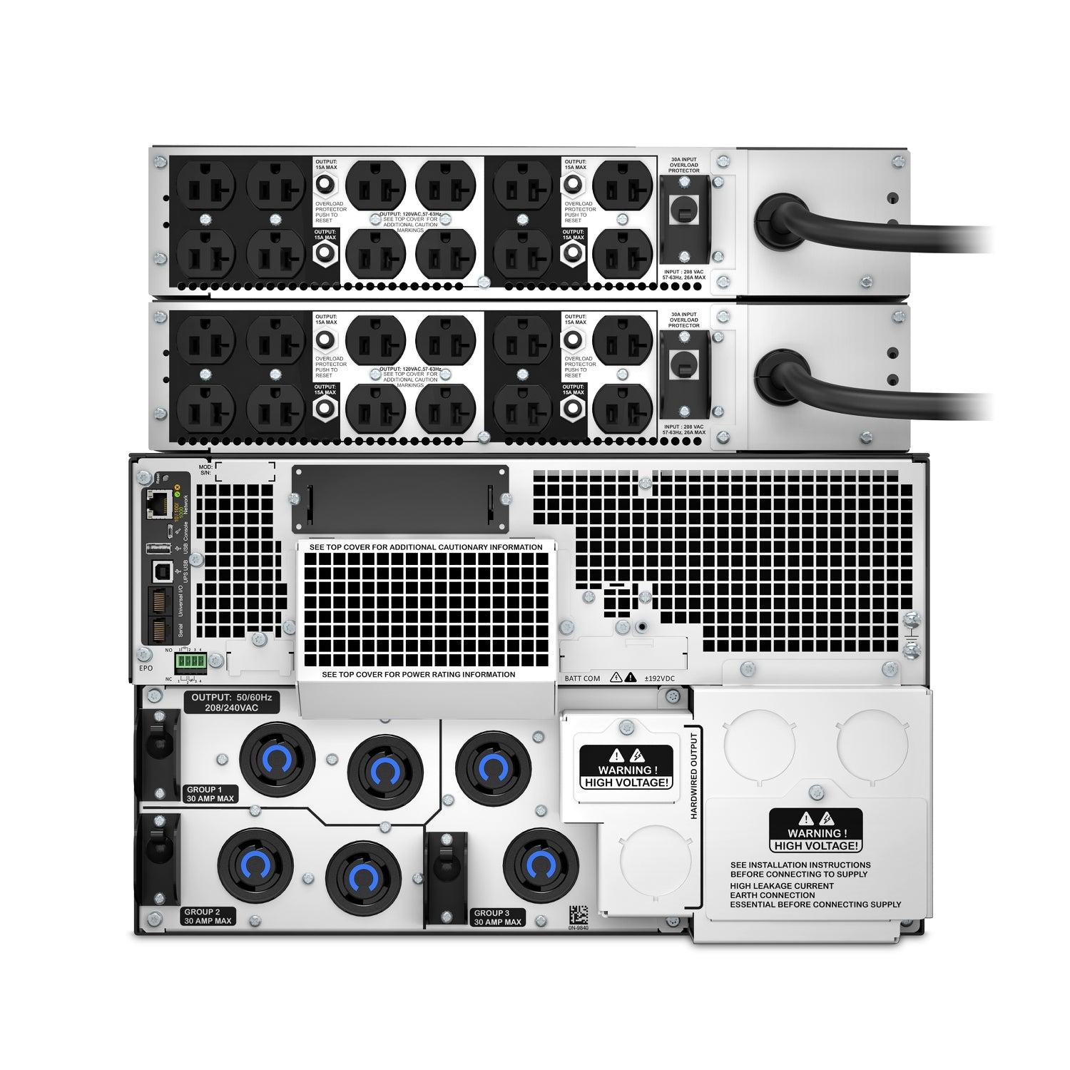 APC Smart-UPS SRT Step-Down Transformer 10kVA Rackmount — Step Down 208V to 120V