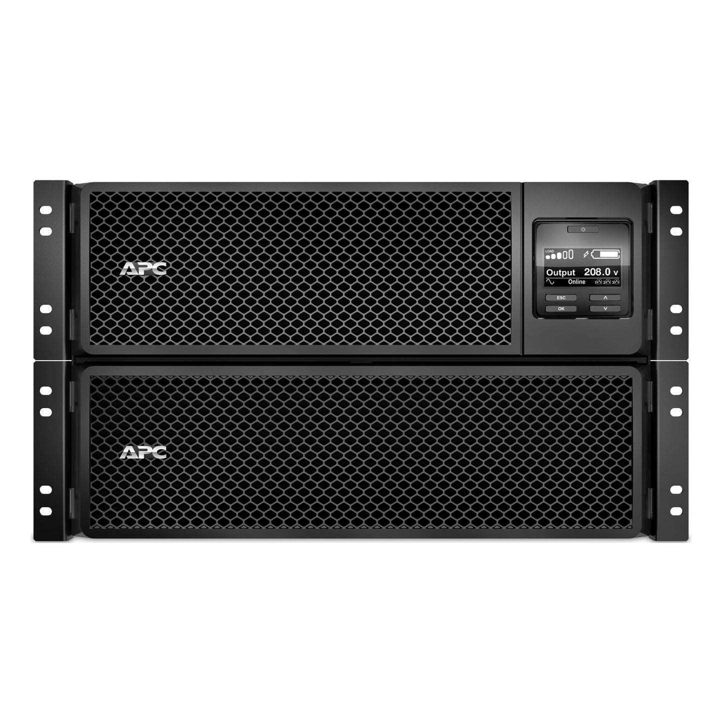 APC Smart-UPS SRT 10kVA 6U Rackmount Online UPS — 208V, Network Card Included, Double-Conversion