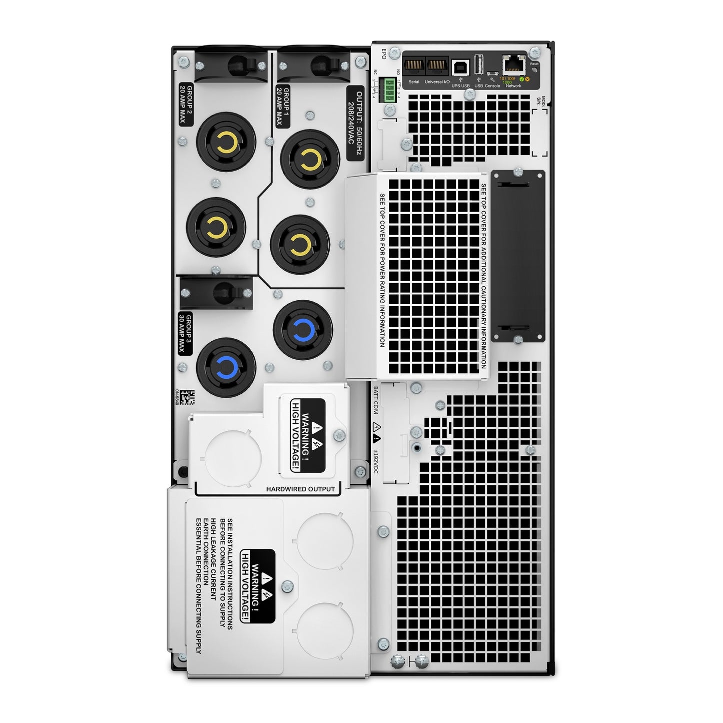 APC Smart-UPS SRT 10kVA Rack/Tower Convertible Online UPS — 208V, Network Card Included, TAA Compliant, Double-Conversion