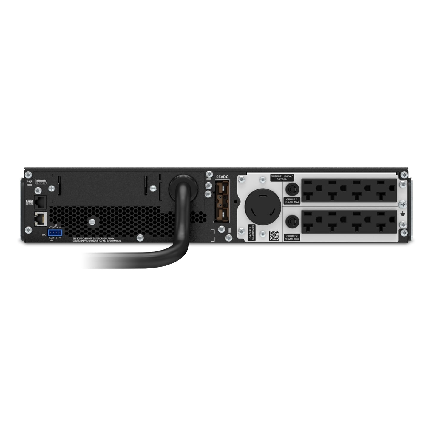 APC Smart-UPS SRT 3kVA 2U Rackmount Online UPS — 120V, SmartSlot, Double-Conversion