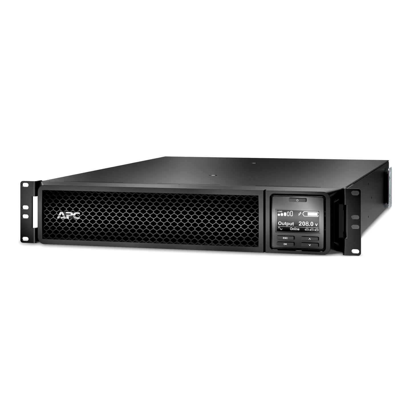 APC Smart-UPS SRT 3kVA 2U Rackmount Online UPS — 208V, Network Card Included, Double-Conversion