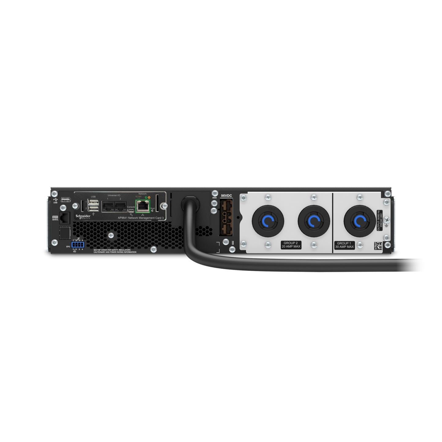 APC Smart-UPS SRT 3kVA 2U Rackmount Online UPS — 208V, Network Card Included, Double-Conversion
