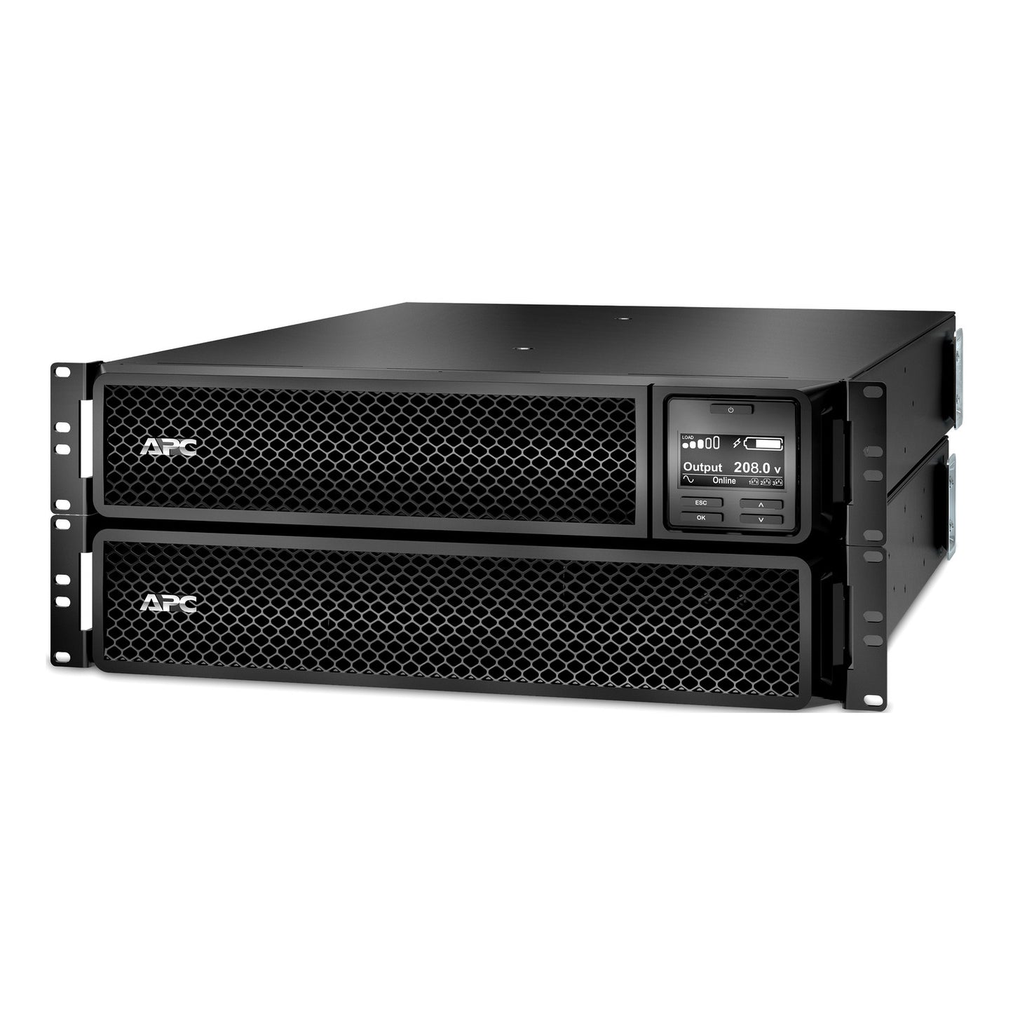 APC Smart-UPS SRT 3kVA 2U Rackmount Online UPS — 208V, SmartSlot, TAA Compliant, Double-Conversion