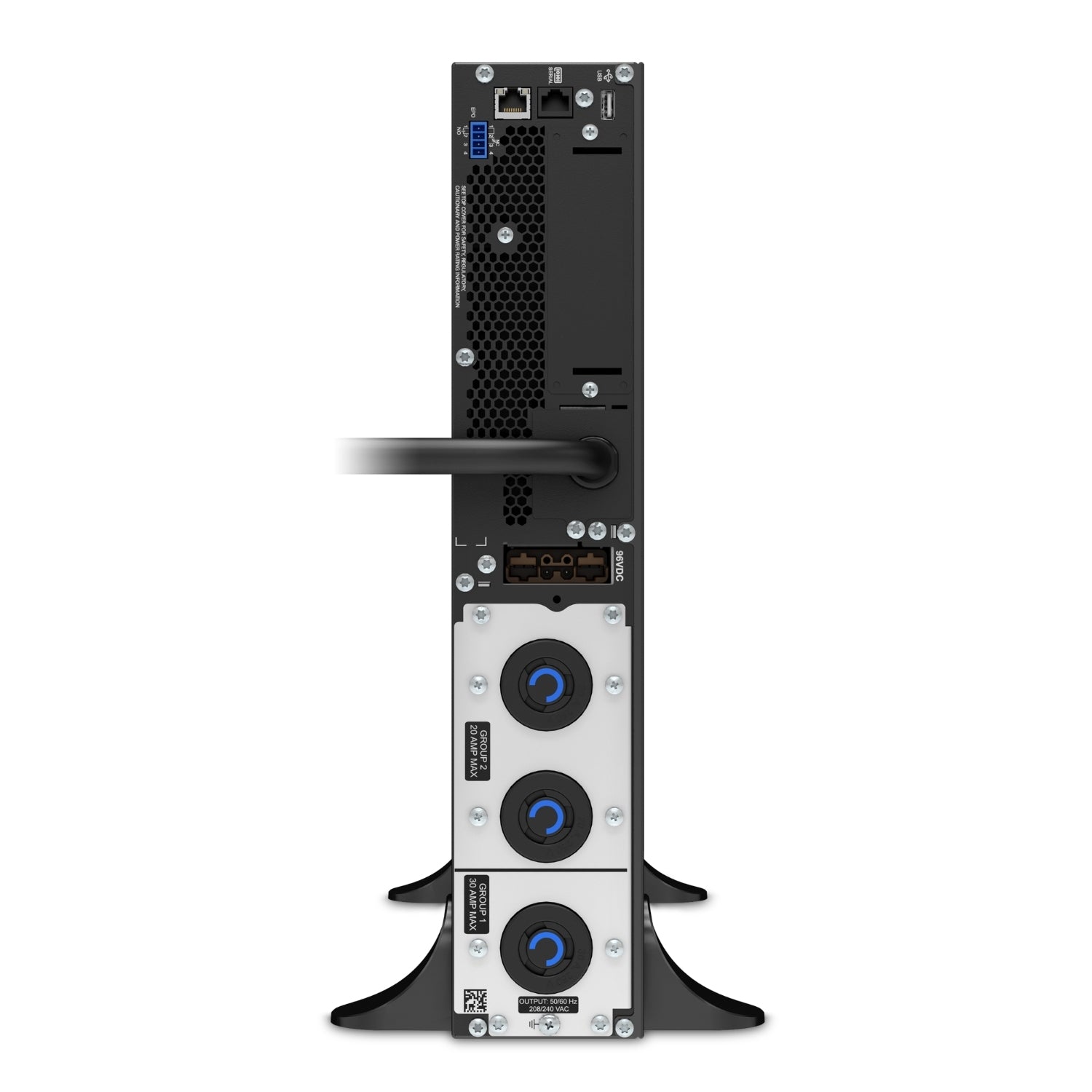 APC Smart-UPS SRT 3kVA Tower Online UPS — 208V, SmartSlot, Double-Conversion