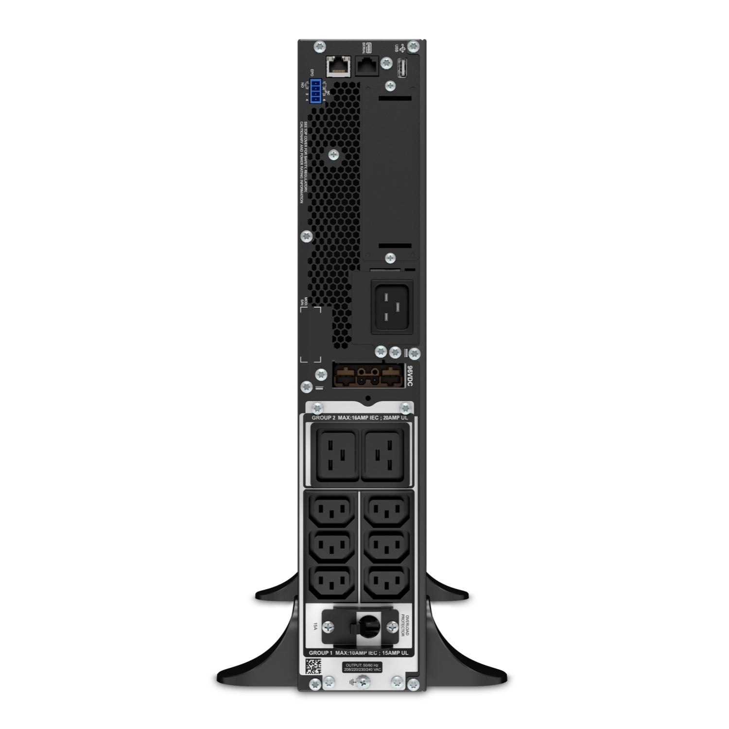 APC Smart-UPS SRT 3kVA Tower Online UPS — 208V/230V, SmartSlot, Double-Conversion