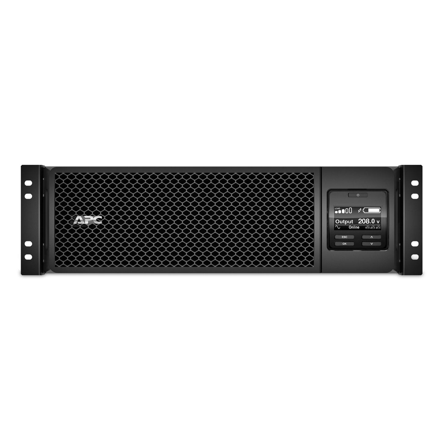 APC Smart-UPS SRT 5kVA 3U Rackmount Online UPS — 208V, Network Card Included, Double-Conversion