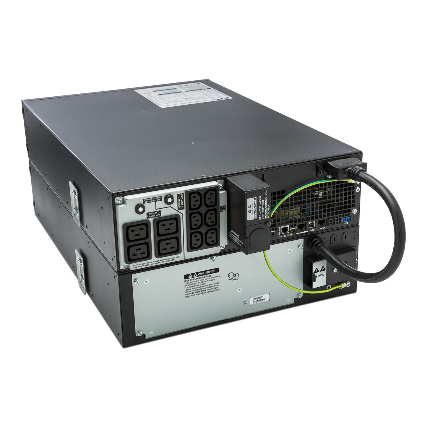 APC Smart-UPS SRT 5kVA 3U Rackmount Online UPS — 208V, Network Card Included, Double-Conversion