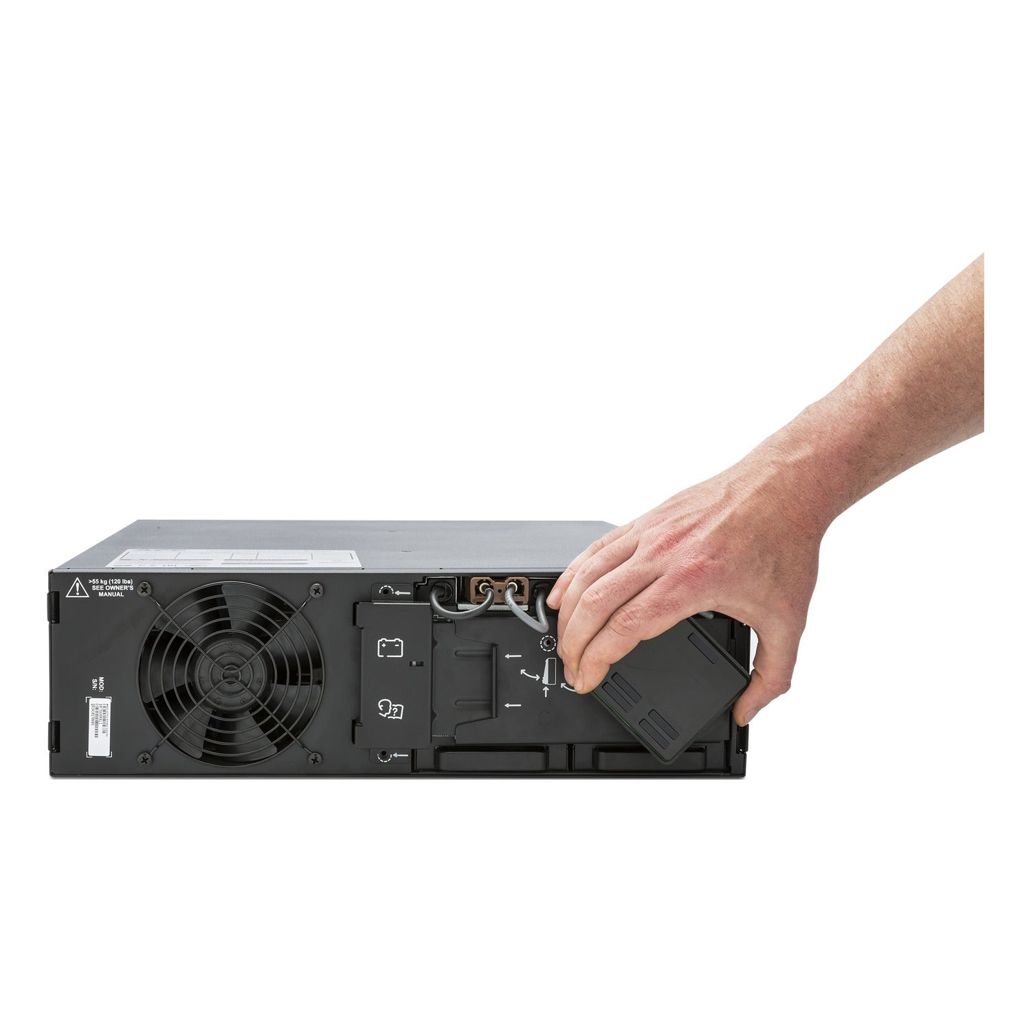 APC Smart-UPS SRT 5kVA 3U Rackmount Online UPS — 208V, Network Card Included, TAA Compliant, Double-Conversion