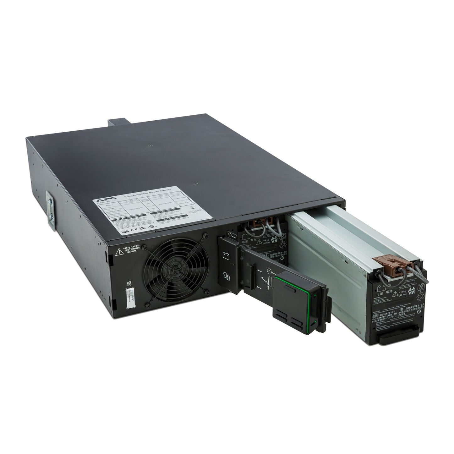 APC Smart-UPS SRT 5kVA 3U Rackmount Online UPS — 208V, Network Card Included, TAA Compliant, Double-Conversion