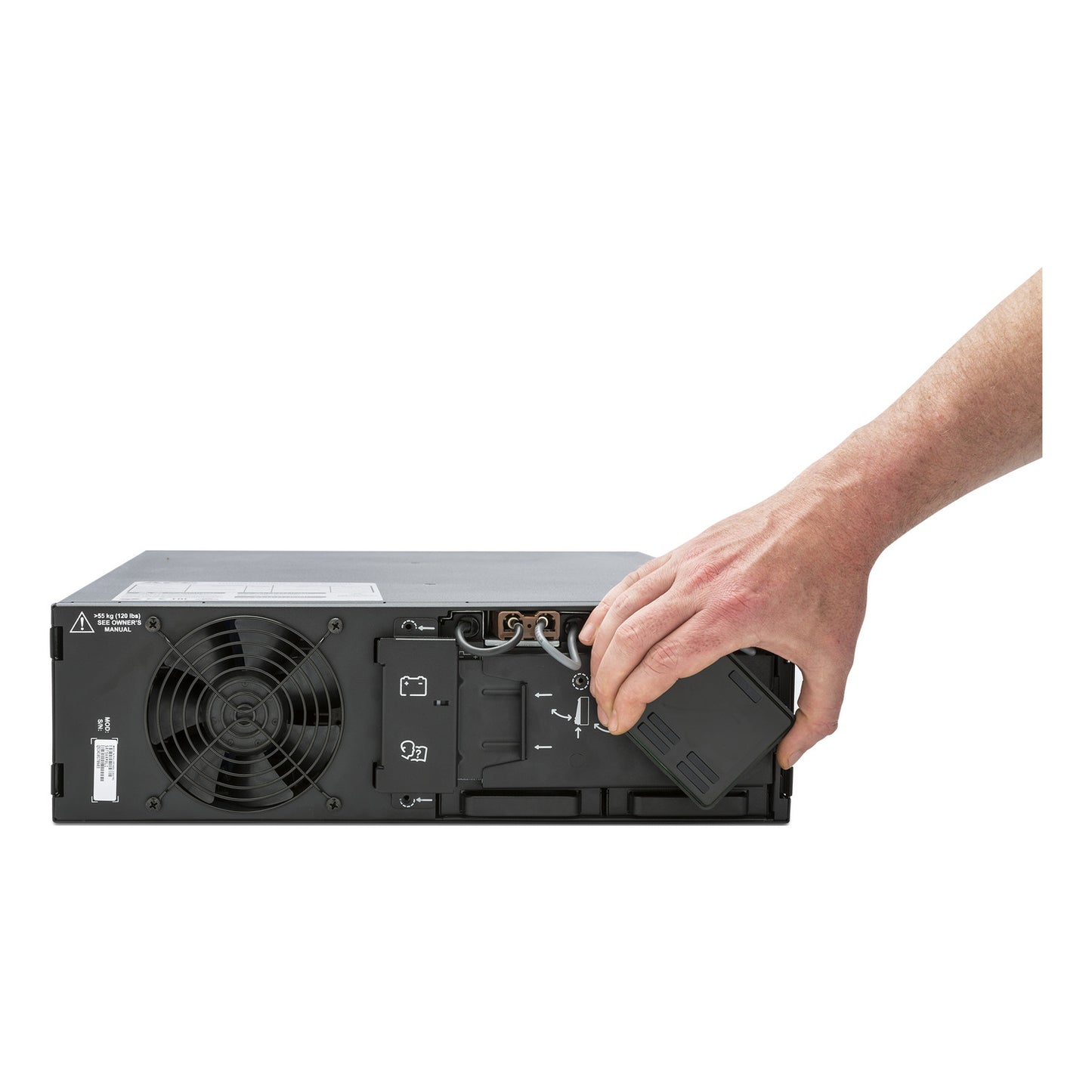 APC Smart-UPS SRT 5kVA 3U Rackmount Online UPS — 208V/230V, Network Card Included, Double-Conversion
