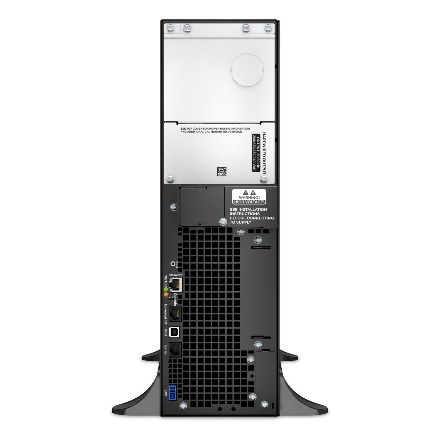 APC Smart-UPS SRT 5kVA 3U Rackmount Online UPS — 208V/230V, Network Card Included, Double-Conversion