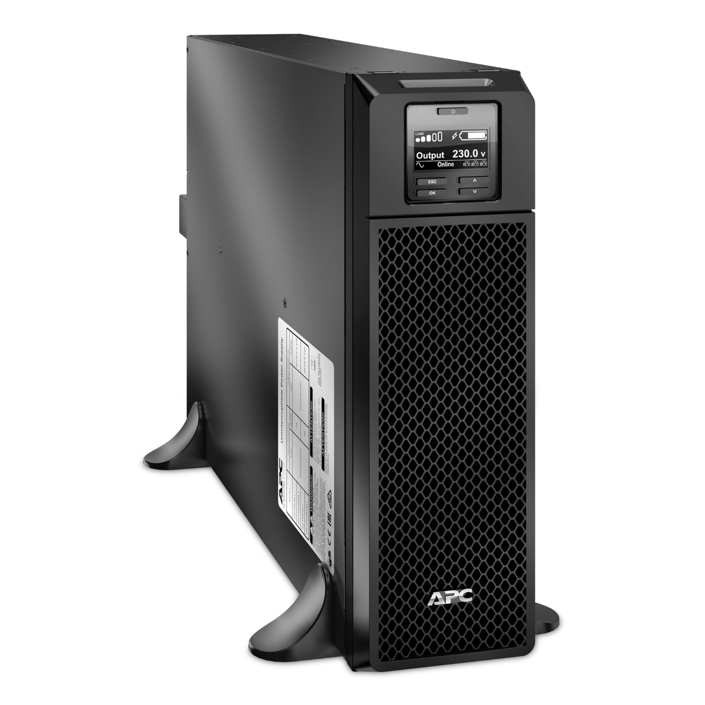 APC Smart-UPS SRT 5kVA Tower Online UPS — 230V, Network Card Included, Double-Conversion