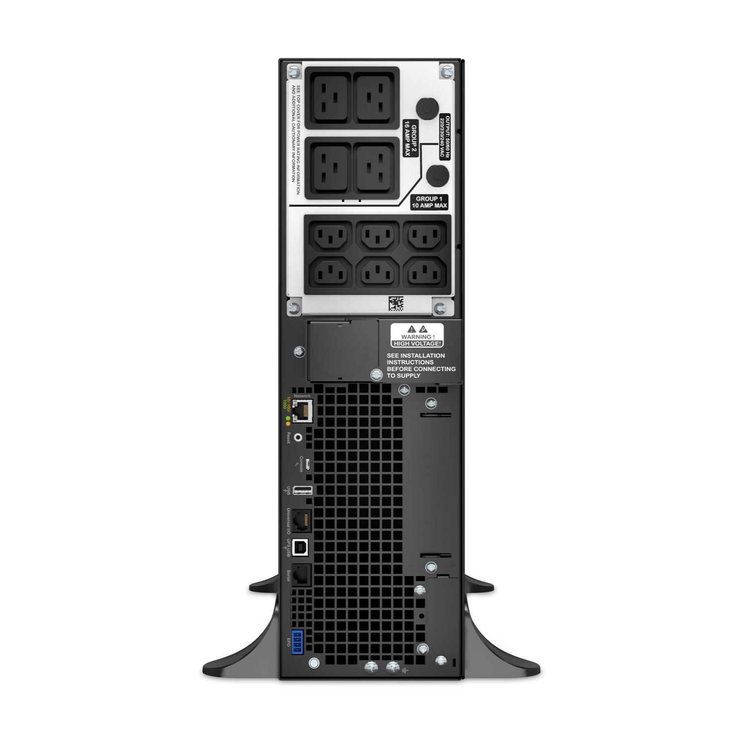 APC Smart-UPS SRT 5kVA Tower Online UPS — 230V, Network Card Included, Double-Conversion