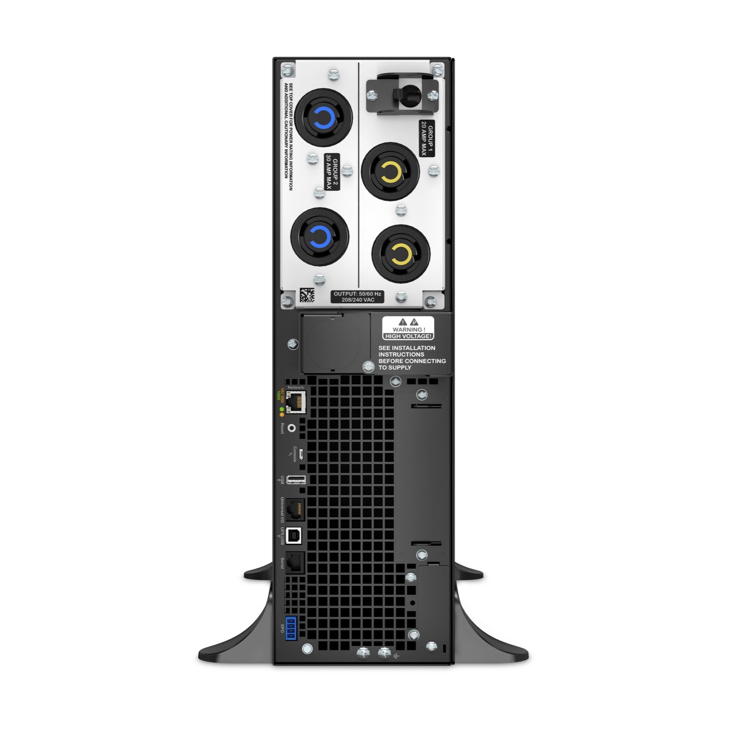 APC Smart-UPS SRT 5kVA Tower Online UPS — 208V, Network Card Included, Double-Conversion