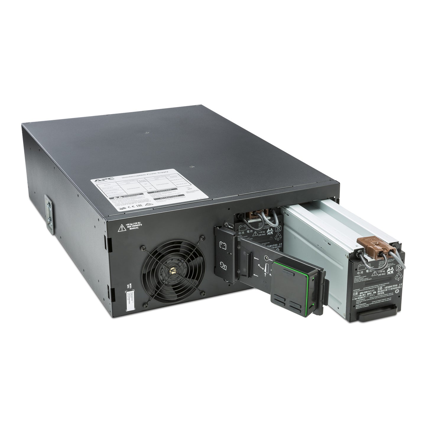 APC Smart-UPS SRT 6kVA 4U Rackmount Online UPS — 208V, Network Card Included, Double-Conversion