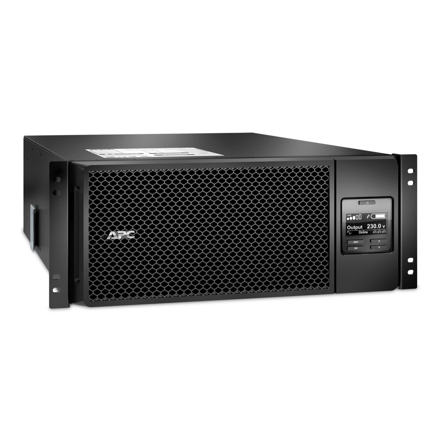 APC Smart-UPS SRT 6kVA 4U Rackmount Online UPS — 208V, Network Card Included, Double-Conversion