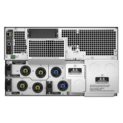 APC Smart-UPS SRT 8kVA 6U Rackmount Online UPS — 208V, Network Card Included, Double-Conversion