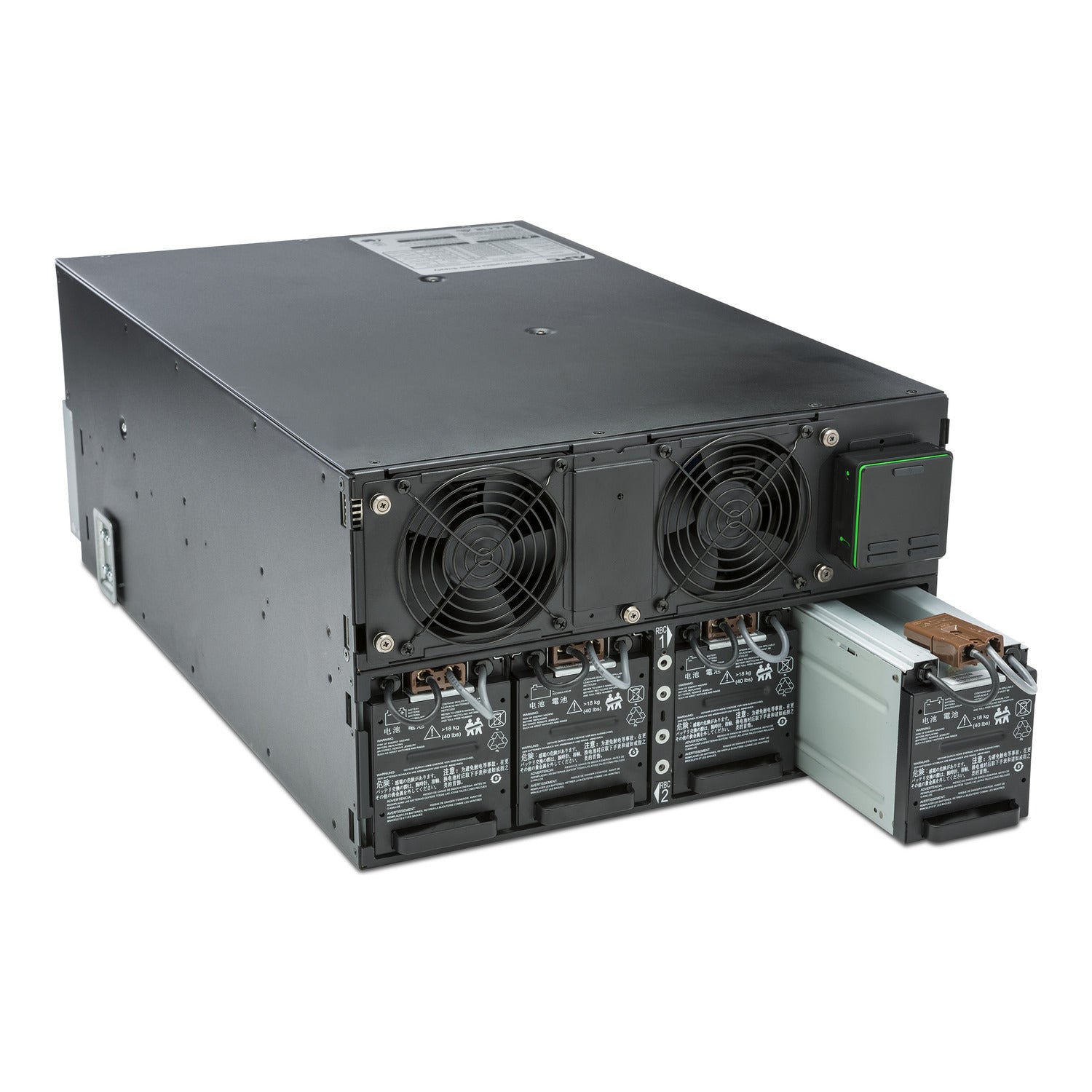 APC Smart-UPS SRT 8kVA 6U Rackmount Online UPS — 208V, Network Card Included, Double-Conversion