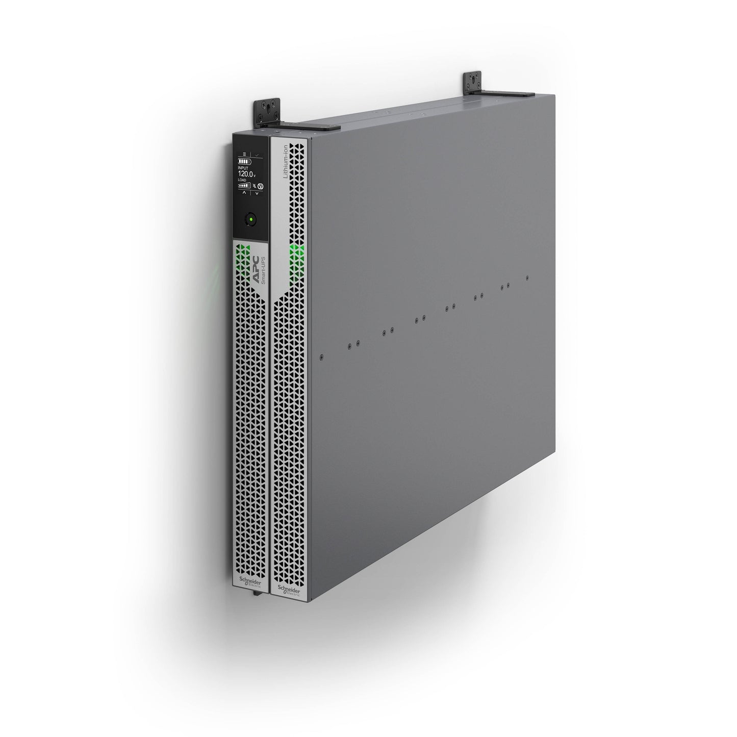 APC Smart-UPS Ultra On-Line, 2200VA, Lithium-ion, Rack/Tower 1U, 120V, 5x 5-20R, 1x L5-20R NEMA outlets, Network Card, Extended runtime, W/rail kit