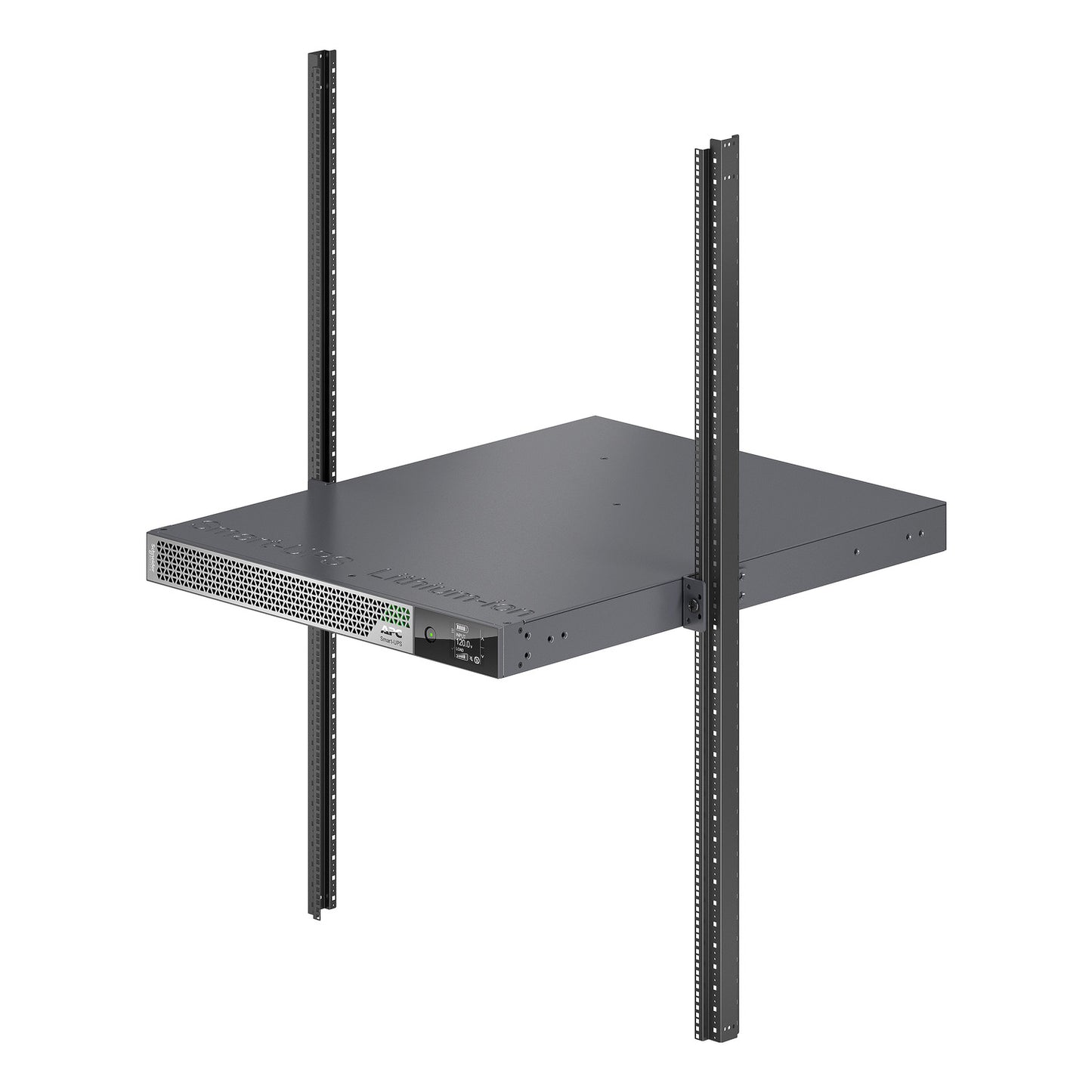 APC Smart-UPS Ultra On-Line, 2200VA, Lithium-ion, Rack/Tower 1U, 120V, 5x 5-20R, 1x L5-20R NEMA outlets, Network Card, Extended runtime, W/rail kit