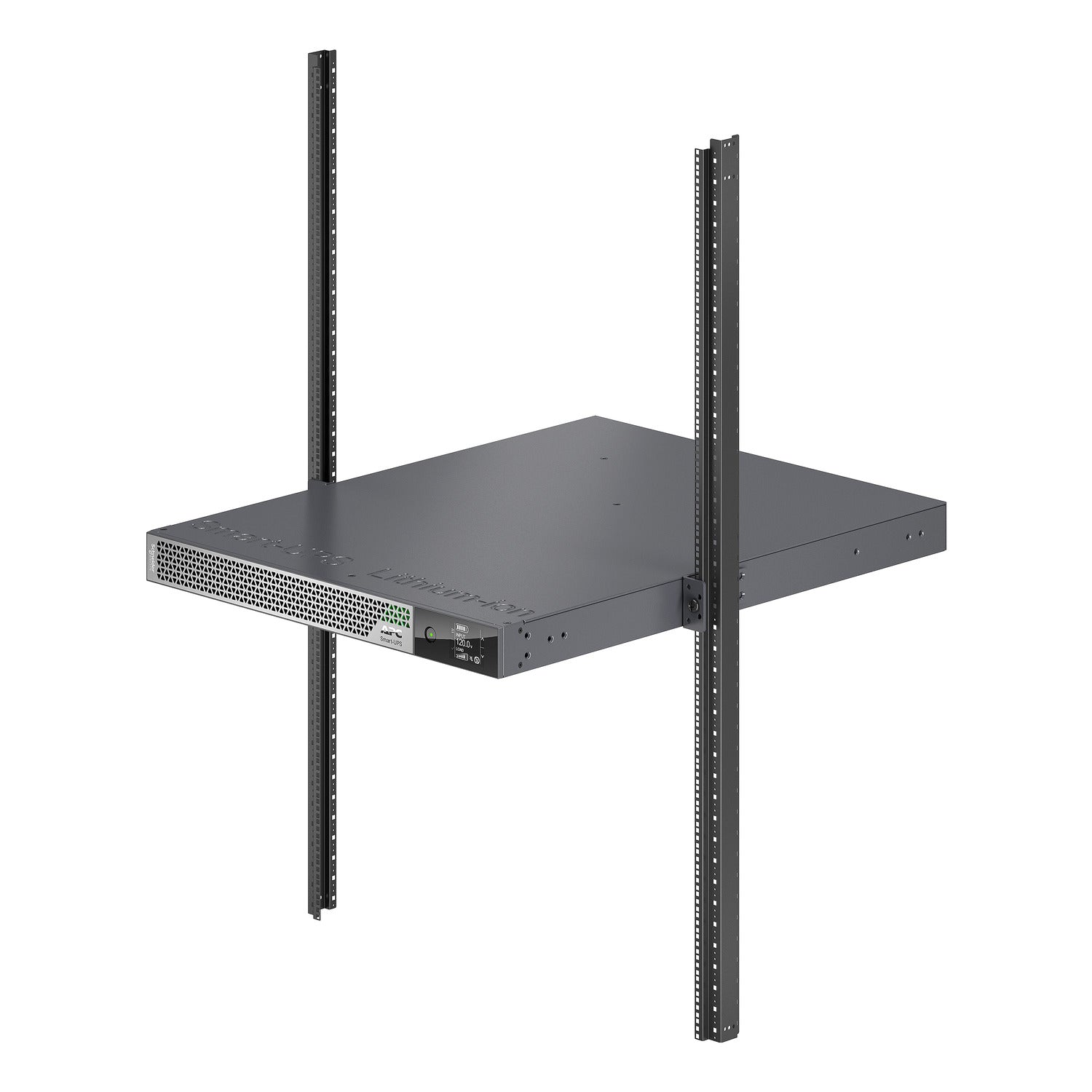 APC Smart-UPS Ultra On-Line, 2200VA, Lithium-ion, Rack/Tower 1U, 120V, 5x 5-20R, 1x L5-20R NEMA outlets, Network Card, Extended runtime, W/rail kit