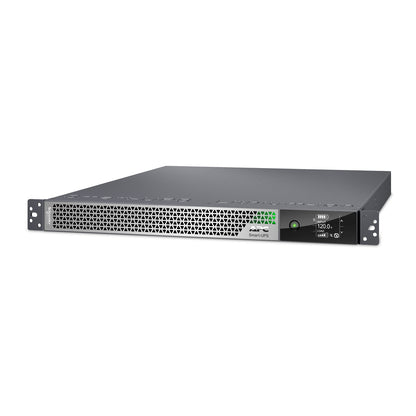 APC Smart-UPS Ultra On-Line, 2200VA, Lithium-ion, Rack/Tower 1U, 120V, 5x 5-20R, 1x L5-20R NEMA outlets, Network Card, Extended runtime, W/rail kit