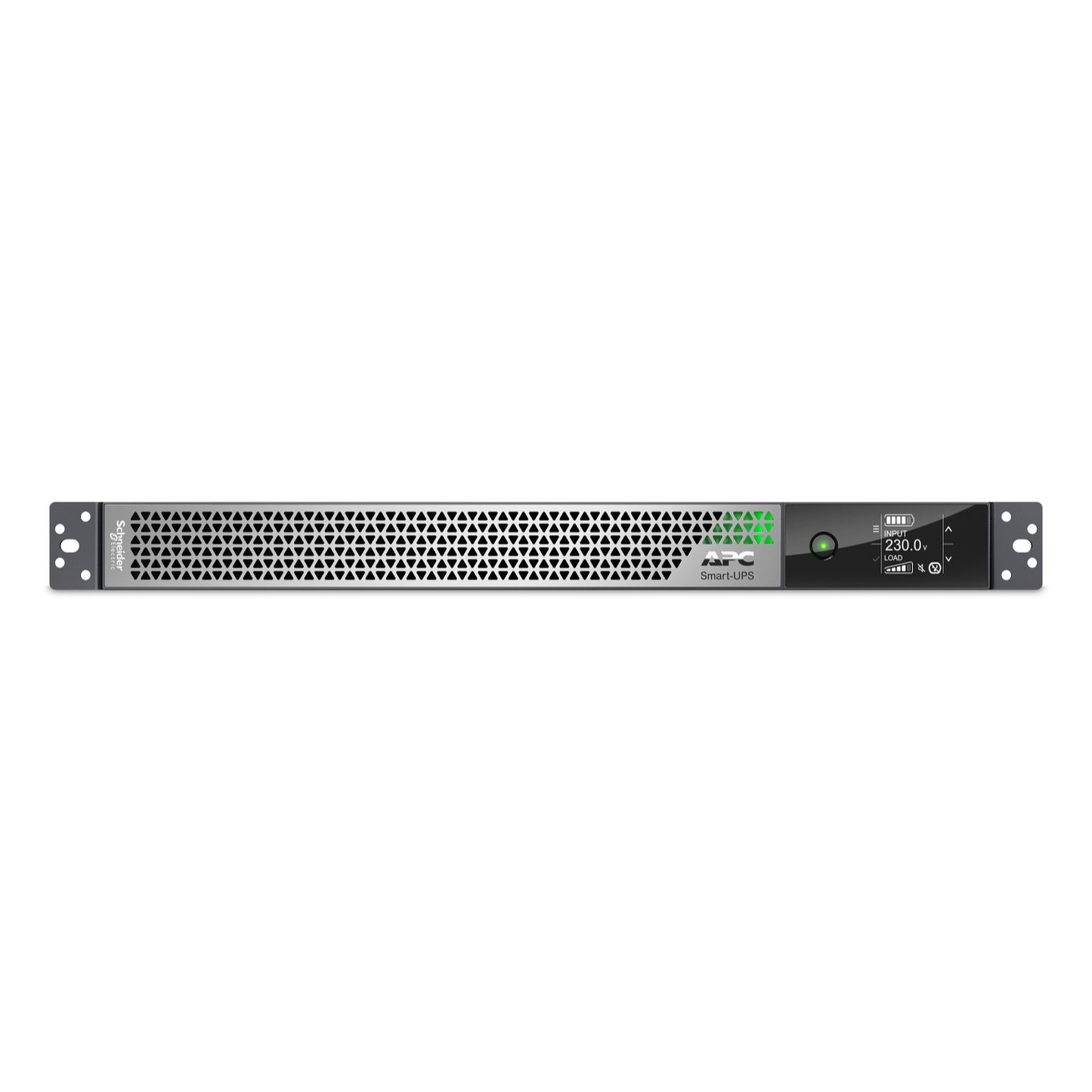 APC Smart-UPS Ultra On-Line, 2200VA, Lithium-ion, Rack/Tower 1U, 208/230V, 3x C13, 2x C19 IEC outlets, SmartConnect, Extended runtime, W/rail kit