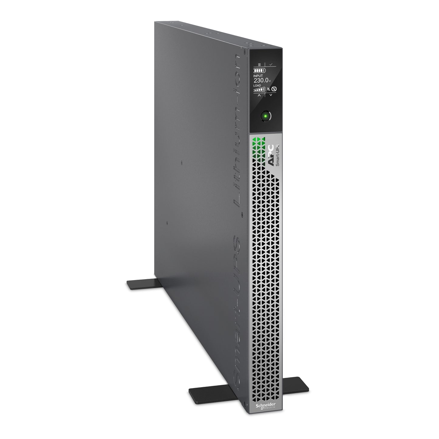 APC Smart-UPS Ultra On-Line, 2200VA, Lithium-ion, Rack/Tower 1U, 208/230V, 3x C13, 2x C19 IEC outlets, SmartConnect, Extended runtime, W/rail kit
