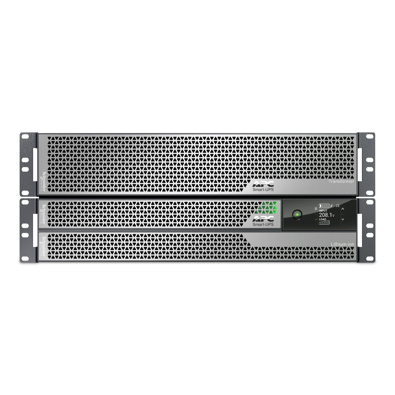 APC Smart-UPS Ultra, 5kVA, Rackmount 4U, 208V, 12x 5-20R+2x L6-20R+1x L6-30R NEMA, Network Card+SmartSlot, W/ rail kit, W/ transformer 208V to 120V