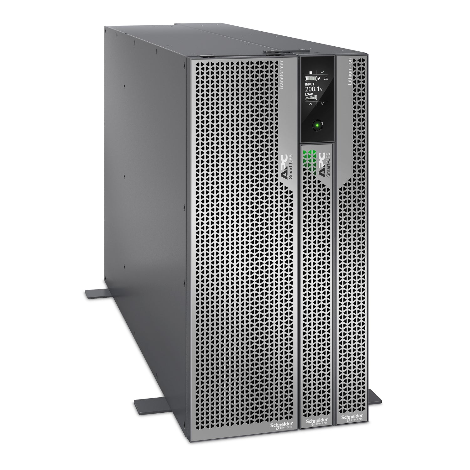 APC Smart-UPS Ultra 5000VA, 208/240V, Tower w/o kit, 8x 5-20R & 4x L6-20R & 3x L6-30R & 1x L14-30R NEMA outlets, w/transfo 208/240V to 120/208/240V