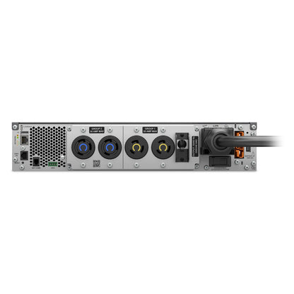 APC Smart-UPS Ultra On-Line, 5000VA, Lithium-ion, Rack/Tower 2U, 208V, 2 L6-20R + 2 L6-30R NEMA outlets, Network Card, Extended runtime, W/rail kit