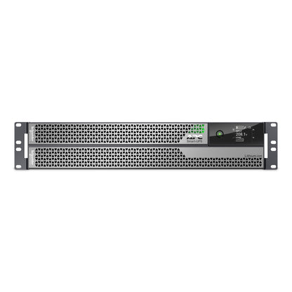 APC Smart-UPS Ultra On-Line, 5000VA, Lithium-ion, Rack/Tower 2U, 230V, Hardwired 3-Wire Output, Network Card, Extended runtime, W/rail kit