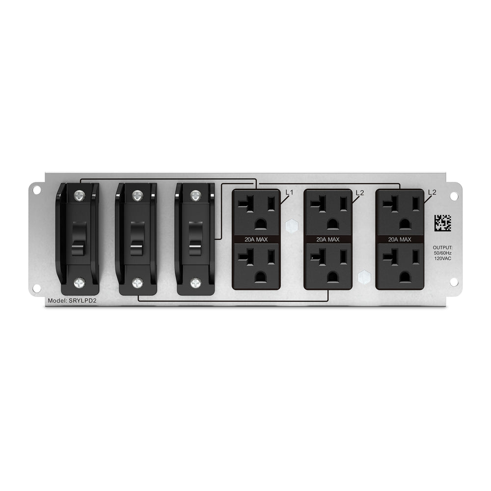APC Smart-UPS Modular Ultra Backplate Kit — 6x NEMA 5-20R