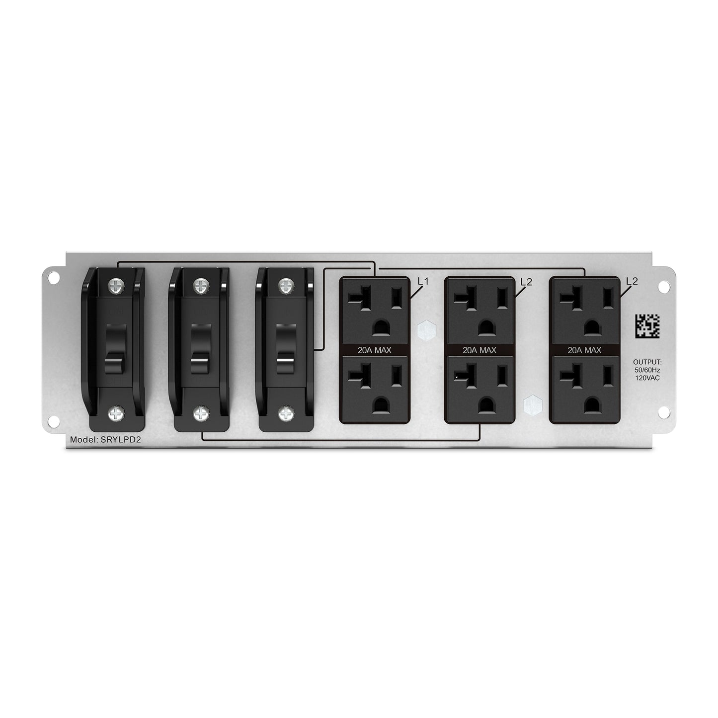 APC Smart-UPS Modular Ultra Backplate Kit — 6x NEMA 5-20R