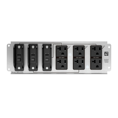 APC Smart-UPS Modular Ultra Backplate Kit — 6x NEMA 5-20R