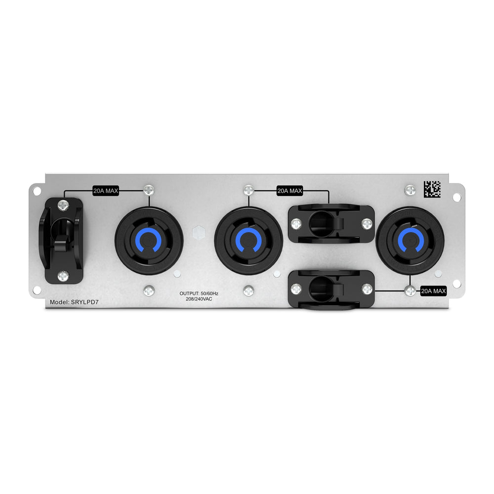 APC Smart-UPS Modular Ultra Backplate Kit — 3x NEMA L6-20R